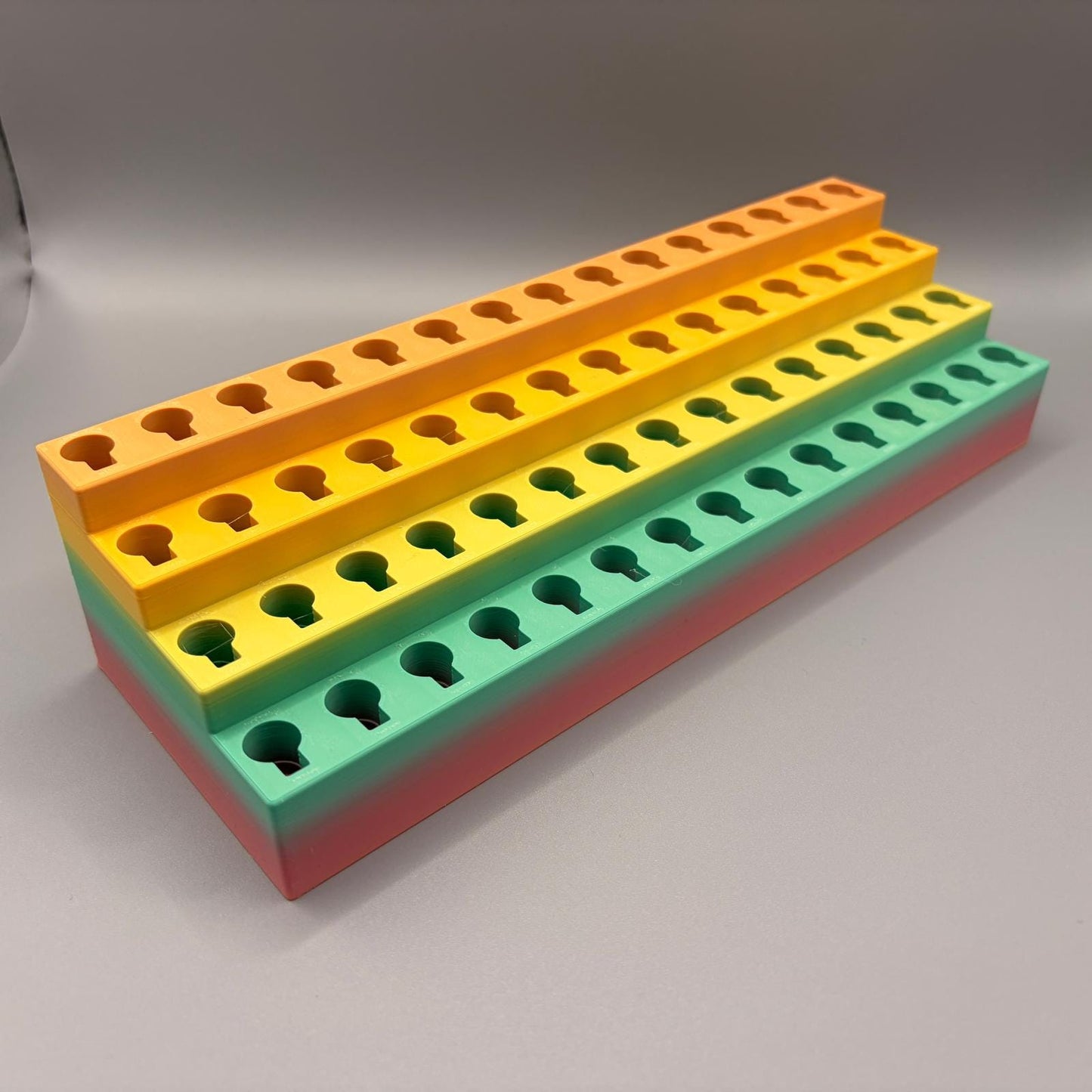 Sonderfarbe | platzsparender Stiftehalter kompatibel mit Legami Lovely Friends und radierbare Legami | verschiedene Größen | Rainbow