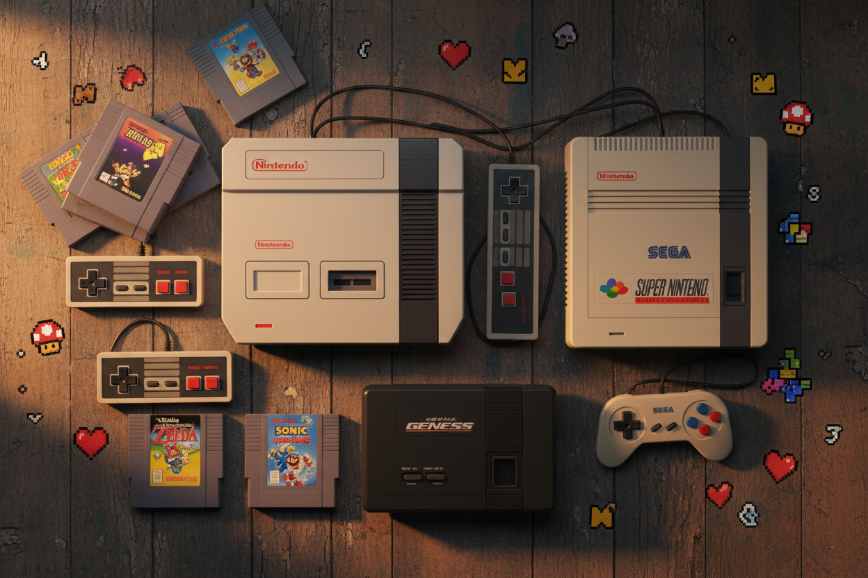 Videospiel Sammlung Zubehör