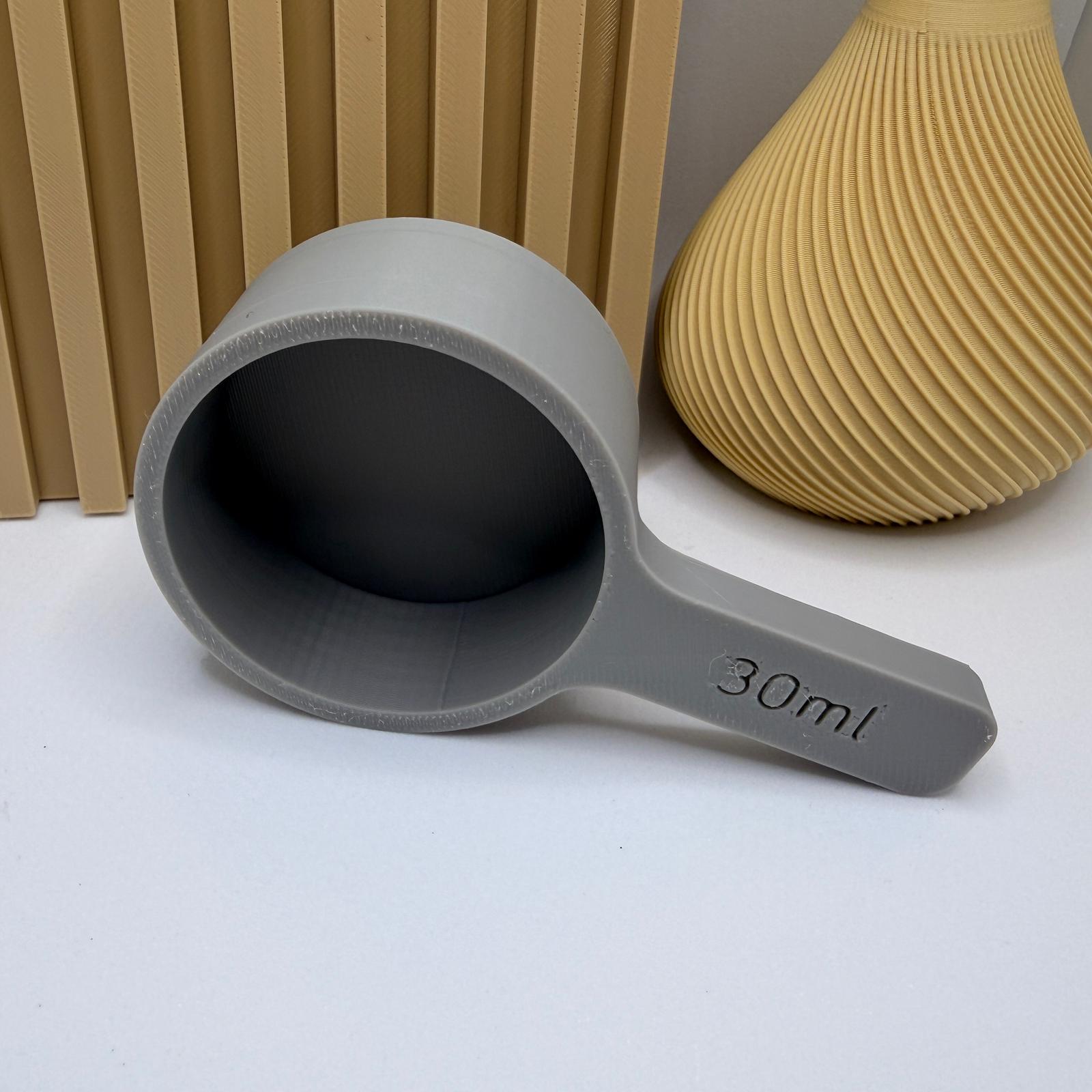 Dosierlöffel 30ml kompatibel mit Everdrop Waschpulver | Dosierlöffel Waschpulver | Für Waschmittelkonzentrat | 3D Druck in Wunschfarbe