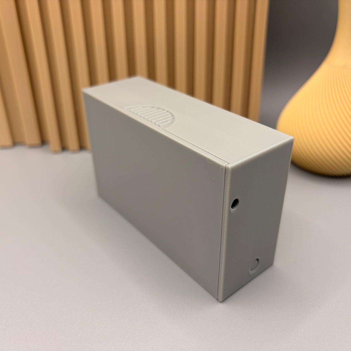 Visitenkartenhalter personalisiert 3D Druck mit Wunschname | Visitenkartendose Standard Visitenkarten EU | Wunschtext | Visitenkartenetui