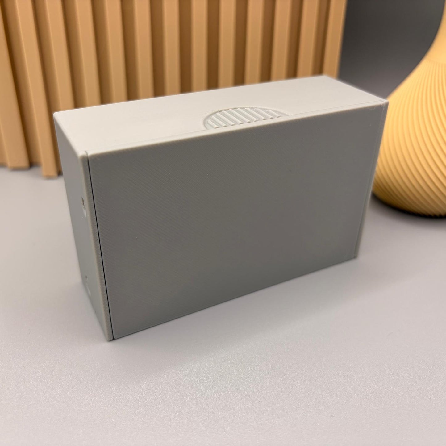 Visitenkartenhalter personalisiert 3D Druck mit Wunschname | Visitenkartendose Standard Visitenkarten EU | Wunschtext | Visitenkartenetui