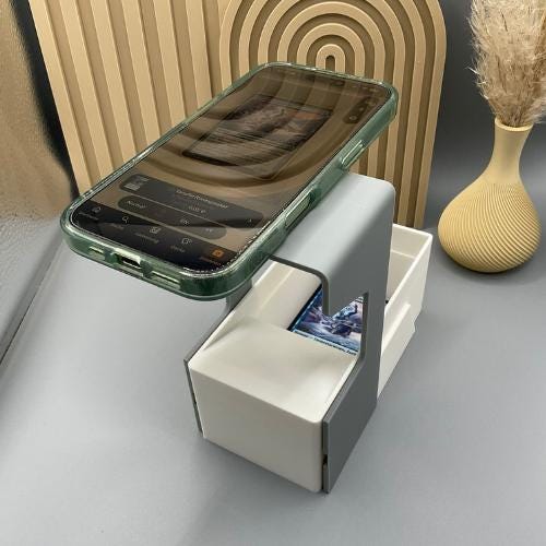 MTG | TCG Scan Box | Karten Scanner für TCG kompatibel mit Magic Pokémon Yu-Gi-Oh | für Smartphone Apps wie ManaBox, Collectr | Card Slinger