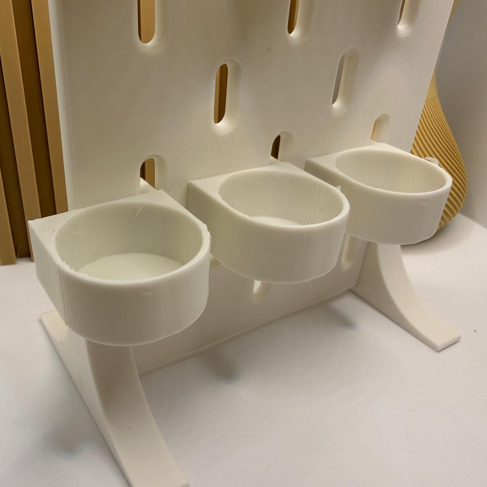 Nagellack Halter kompatibel mit IKEA Skadis | Nagellack Organizer | Nagellack Display | Skadis Nagellack | Nagellack Wandmontage | 3D Druck