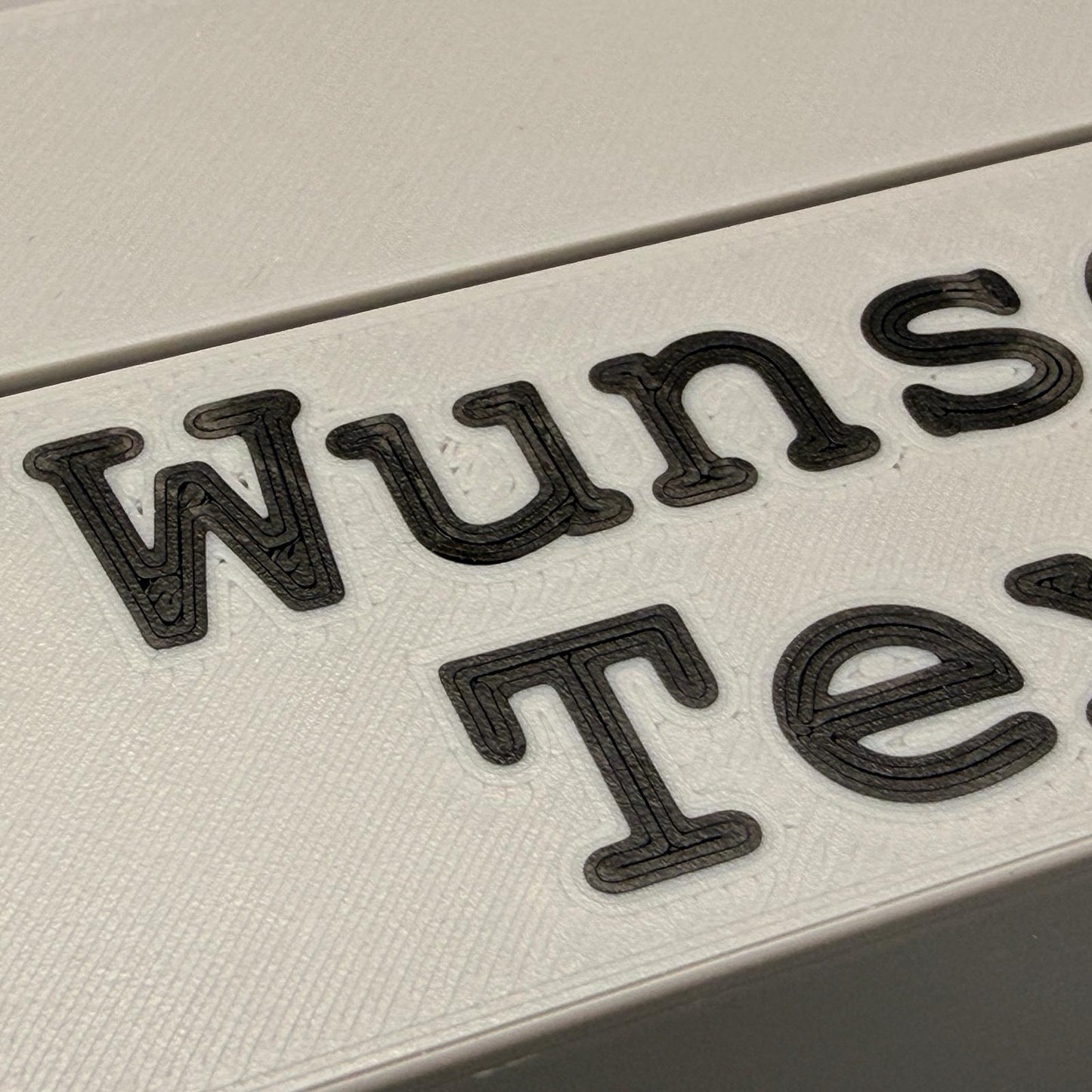 Visitenkartenhalter personalisiert 3D Druck mit Wunschname | Visitenkartendose Standard Visitenkarten EU | Wunschtext | Visitenkartenetui