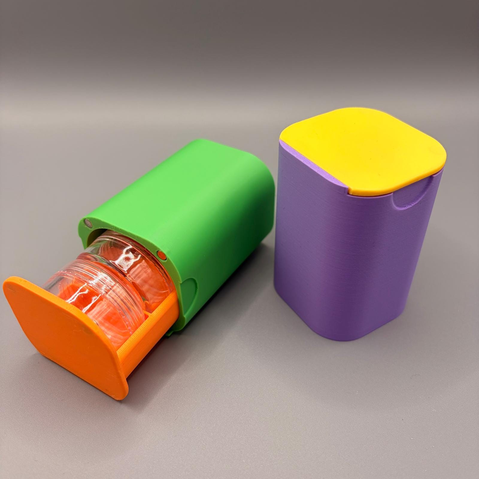Holy to go | Getränkepulverdose für 5 Portionen für unterwegs | kompatibel mit Holy LevlUp Gamers Only | Farben wählbar