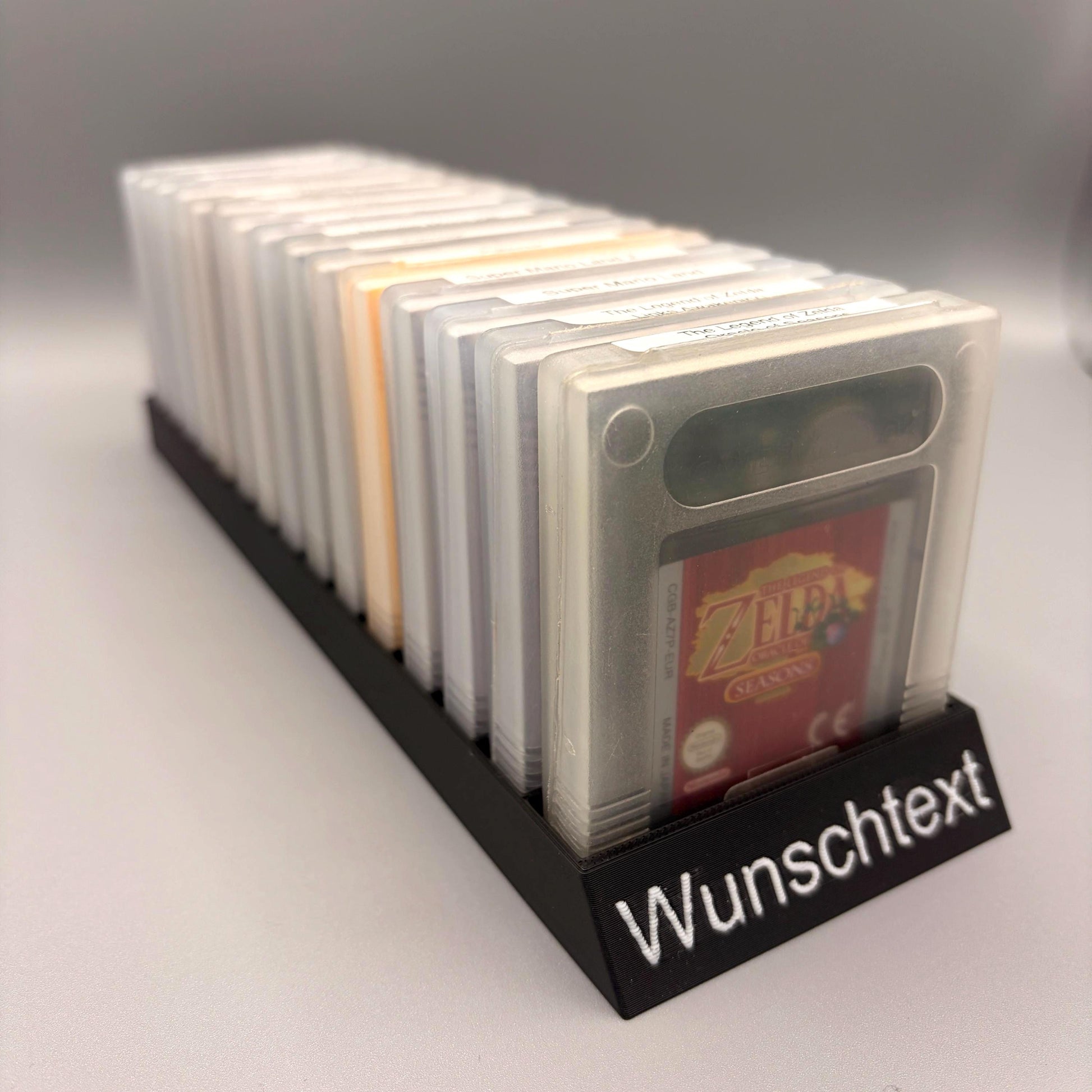 Gameboy Modul Halterung | Ständer für Game Boy Cases personalisiert | Gameboy Cartridge Stand | Gameboy Spiele | Gameboy Spiele Aufsteller