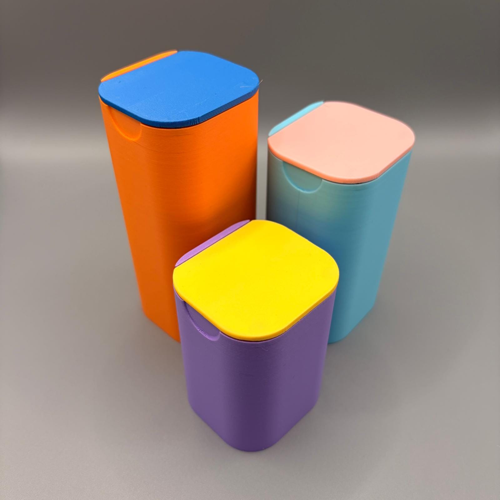 Holy to go | Getränkepulverdose für 4 Portionen für unterwegs | kompatibel mit Holy LevlUp Gamers Only | Farben wählbar