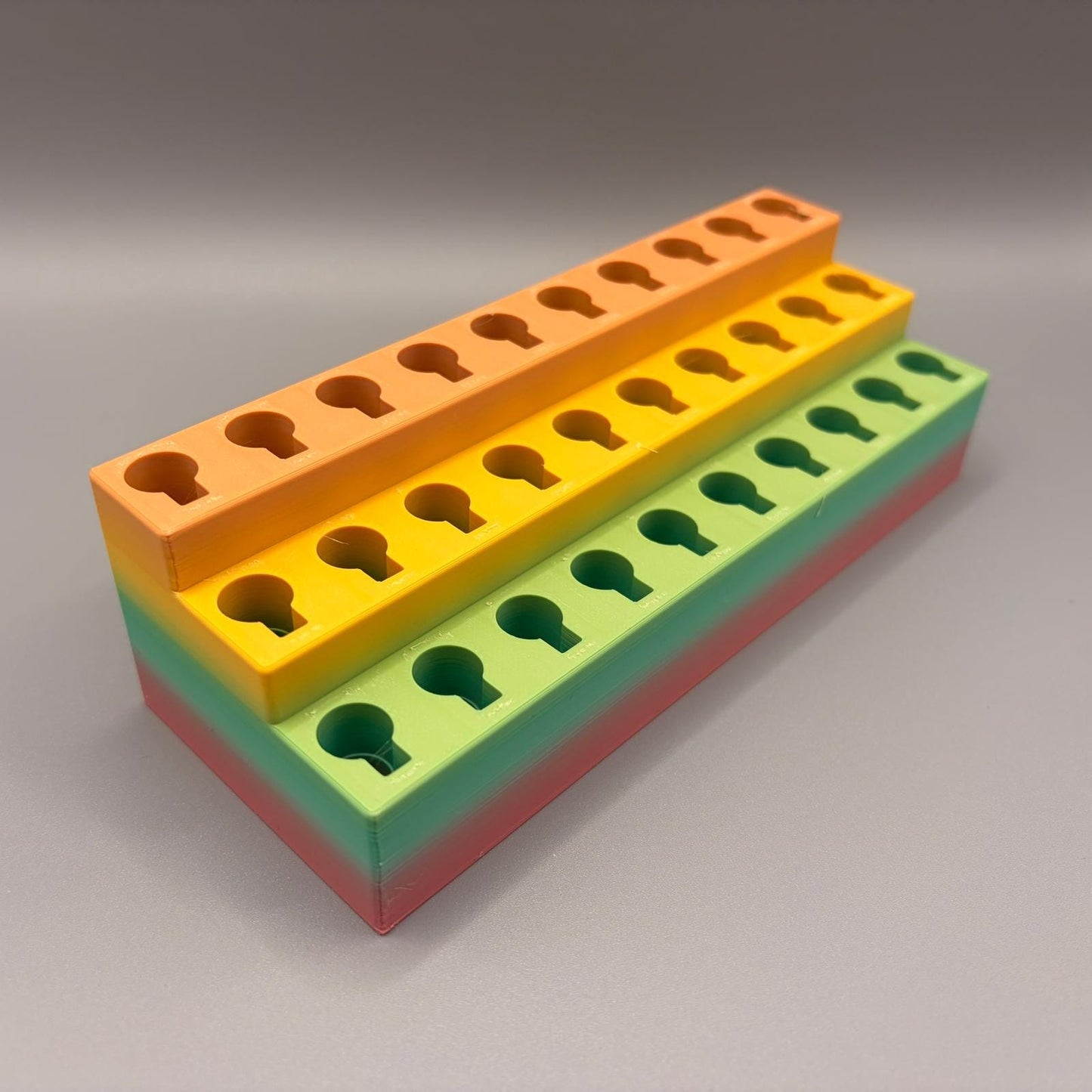 Sonderfarbe | platzsparender Stiftehalter kompatibel mit Legami Lovely Friends und radierbare Legami | verschiedene Größen | Rainbow